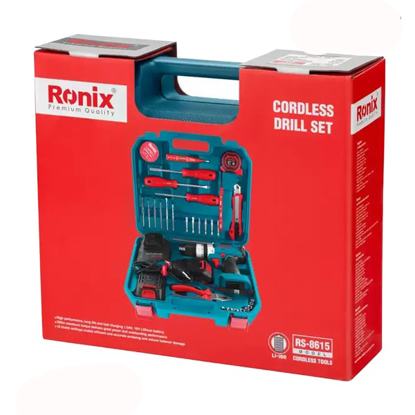 کیت شارژی 16 ولت 33 پارچه رونیکس مدل RS-8615