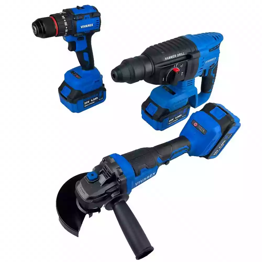 کیت شارژی براشلس سه عددی ویوارکس مدل VR2403-BCK