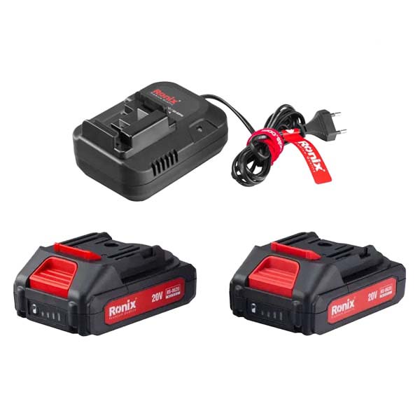 کیت شارژی 20 ولت 53 پارچه رونیکس مدل RS-8620