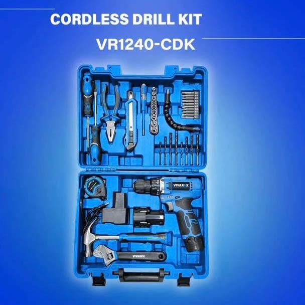 کیت 40 پارچه دریل شارژی ویوارکس VR1240-CDK
